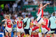 Arsenal sorprende 1-0 a Barcelona y gana la final de la Liga de Campeones femenina