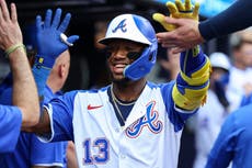 Ronald Acuña Jr. conecta jonrón por 2do juego seguido en victoria de Bravos, 7-1 sobre Padres