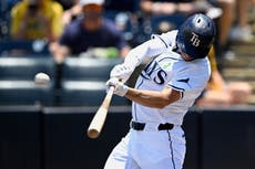 Rays aplastan 13-0 a Azulejos para alcanzar racha de cinco victorias