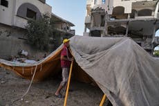 Tras breve regreso a casa, una familia en Gaza se ve obligada a huir de nuevo por la guerra