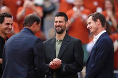 Djokovic reflexionó sobre su retiro en la despedida de Nadal en Roland Garros