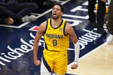 Pacers levantan veto al padre de Tyrese Haliburton para el cuarto juego del Este, según fuente de AP