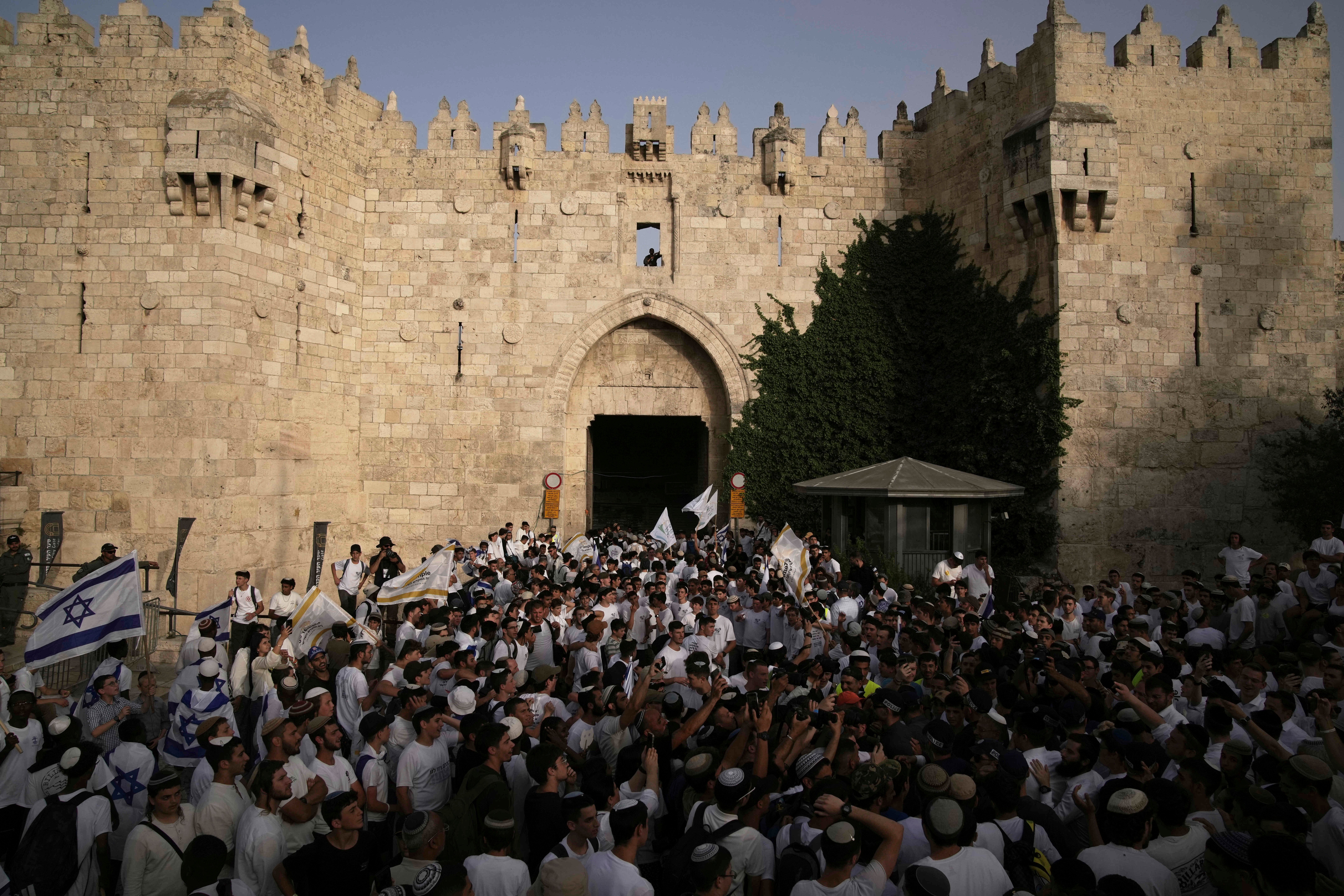 ISRAEL-MARCHA NACIONALISTA-FOTOS