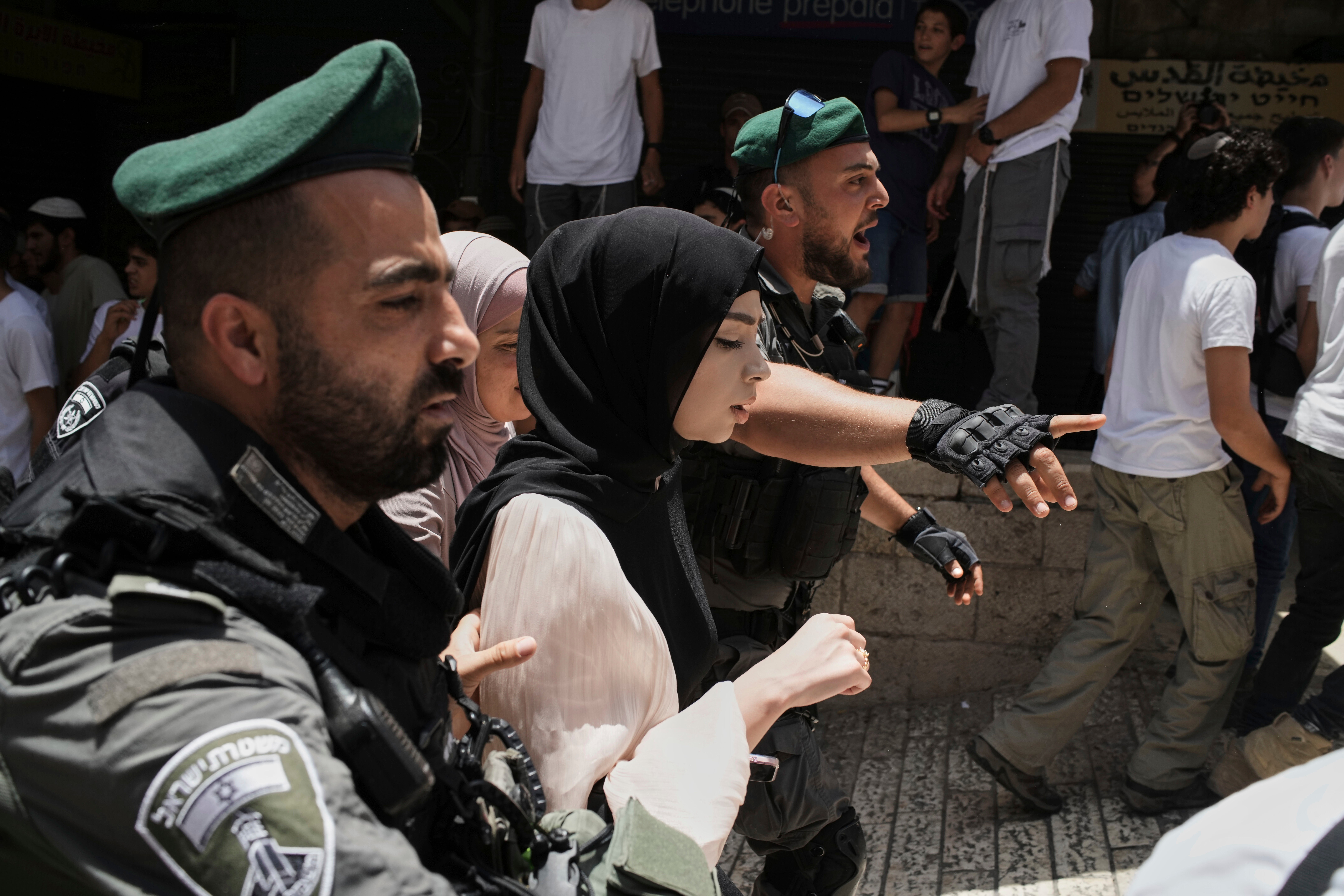 ISRAEL-MARCHA NACIONALISTA-FOTOS