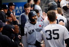 Doble de tres carreras de Volpe impulsan triunfo de Yankees 5-1 ante Angelinos