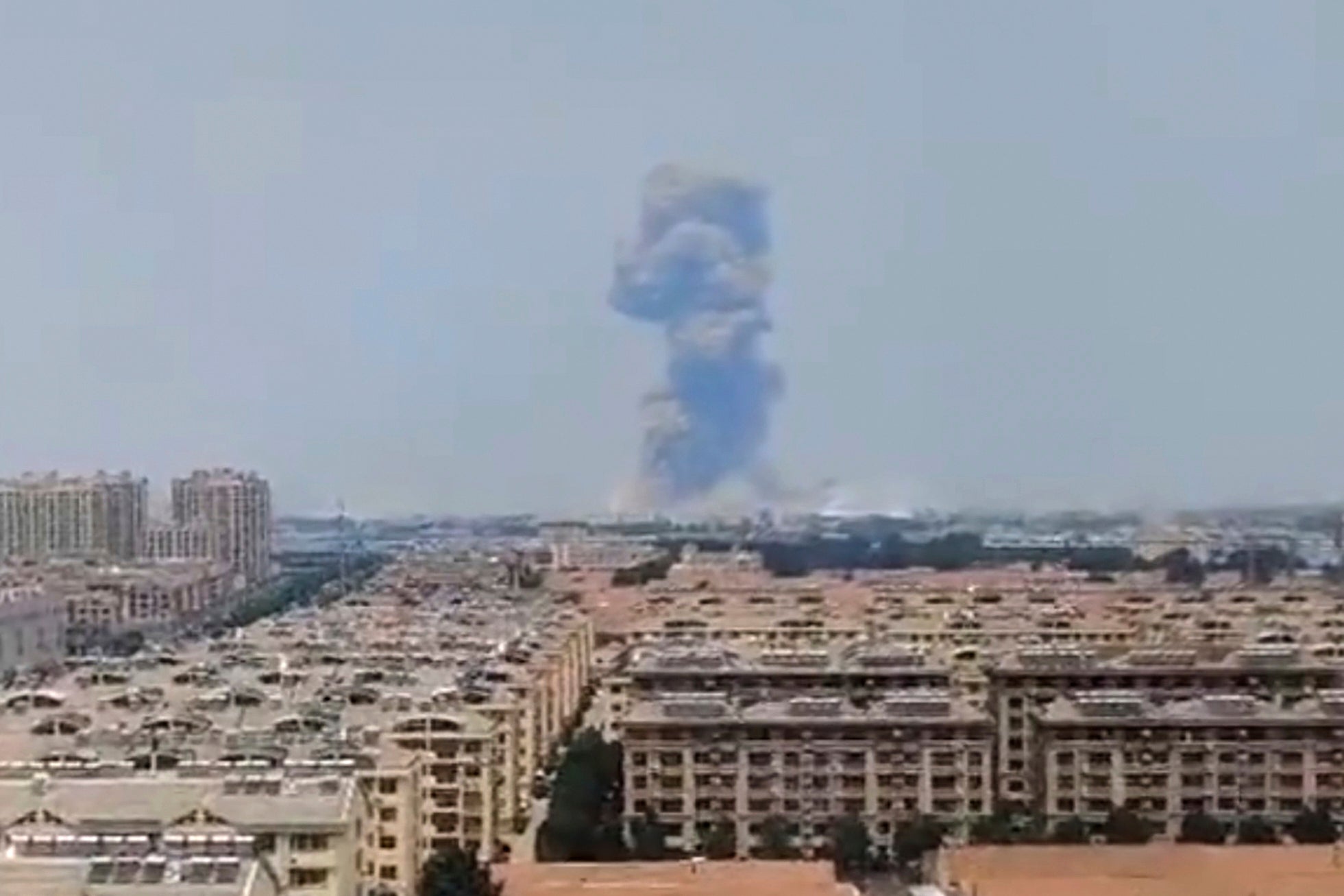 CHINA-EXPLOSIÓN
