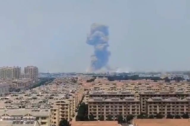 CHINA-EXPLOSIÓN