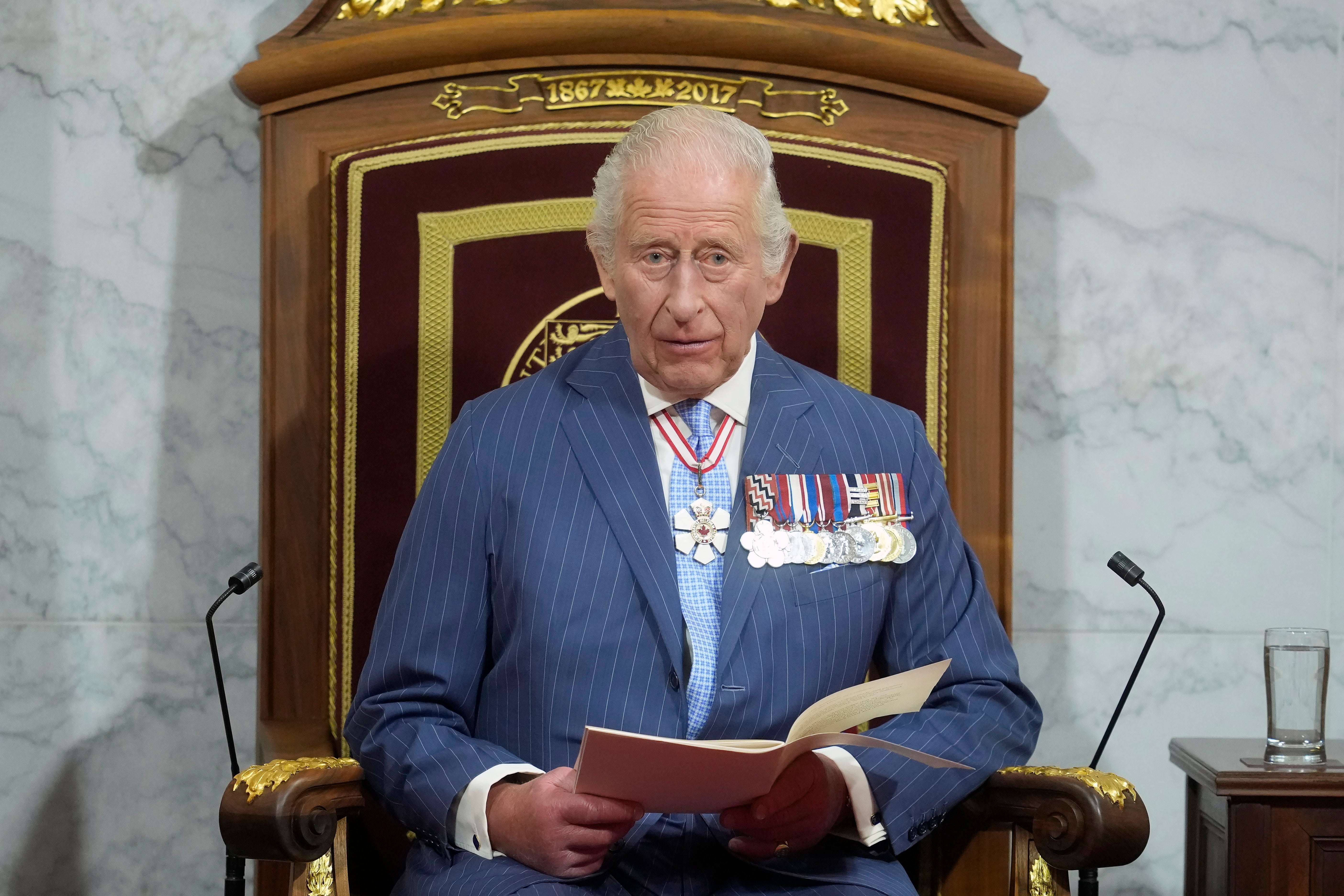 CANADÁ-REY CARLOS