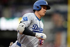 Ohtani conecta su 20mo jonrón para liderar las mayores y Dodgers doblegan 9-5 a Guardianes