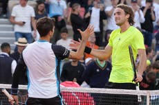 Tsitsipas, subcampeón del Abierto de Francia, pierde en segunda ronda de Roland Garros ante Gigante