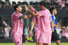 Messi contribuye con doblete y asistencia a triunfo de Inter Miami, 4-2 sobre Montreal