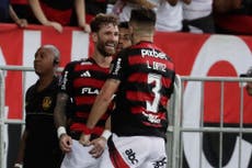 Flamengo avanza a octavos de final de Libertadores con triunfo por la mínima ante Táchira