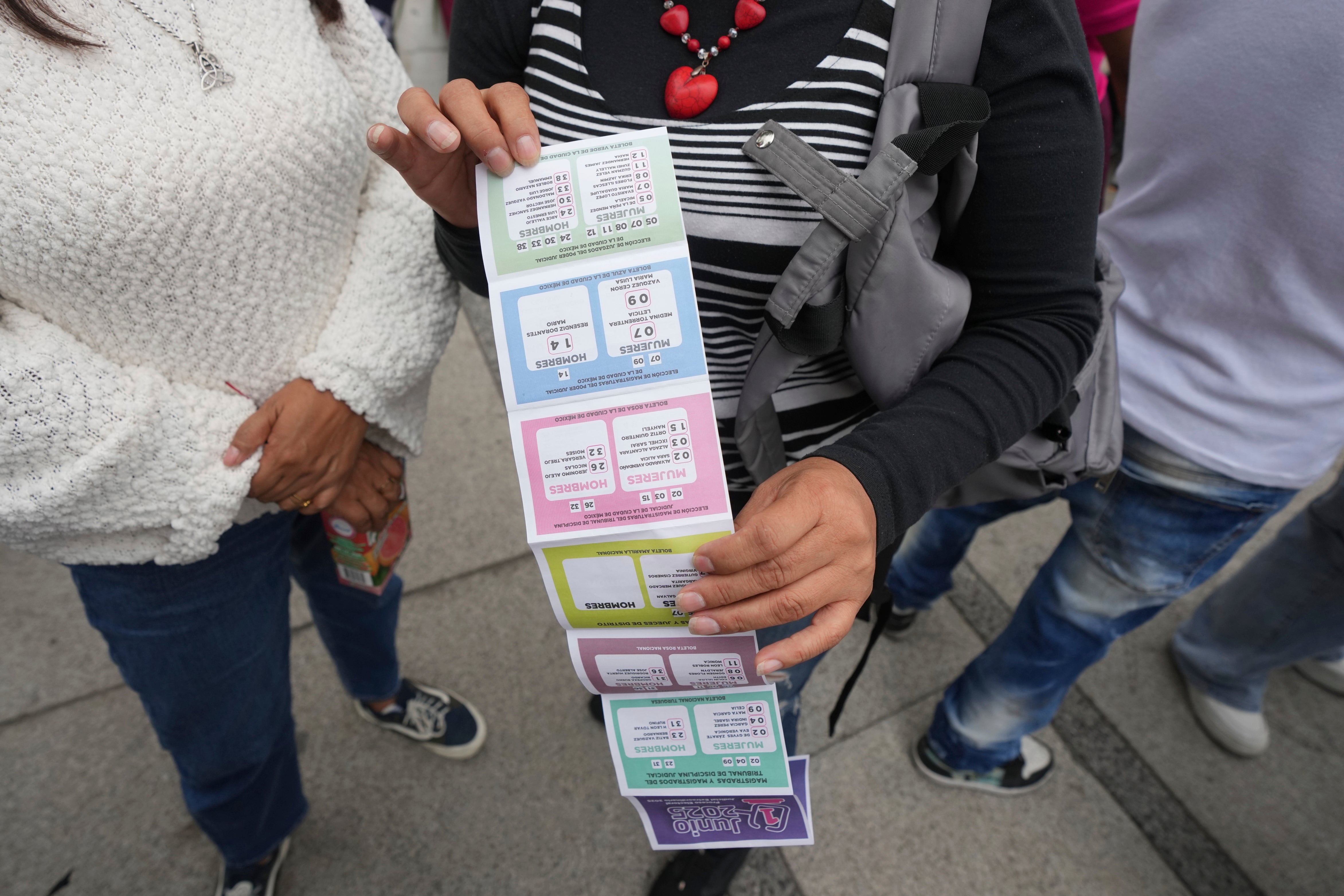 MÉXICO-ELECCIONES JUDICIALES