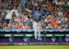 Caminero impresiona con 6 impulsadas y Rays cortan buena racha de Astros