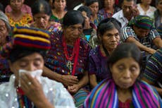 La justicia de Guatemala condena a 40 años de cárcel la violación de 6 indígenas durante la guerra