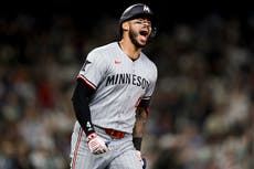 Correa conecta jonrón de 2 carreras en la 10ma, y Mellizos doblegan 12-6 a Marineros