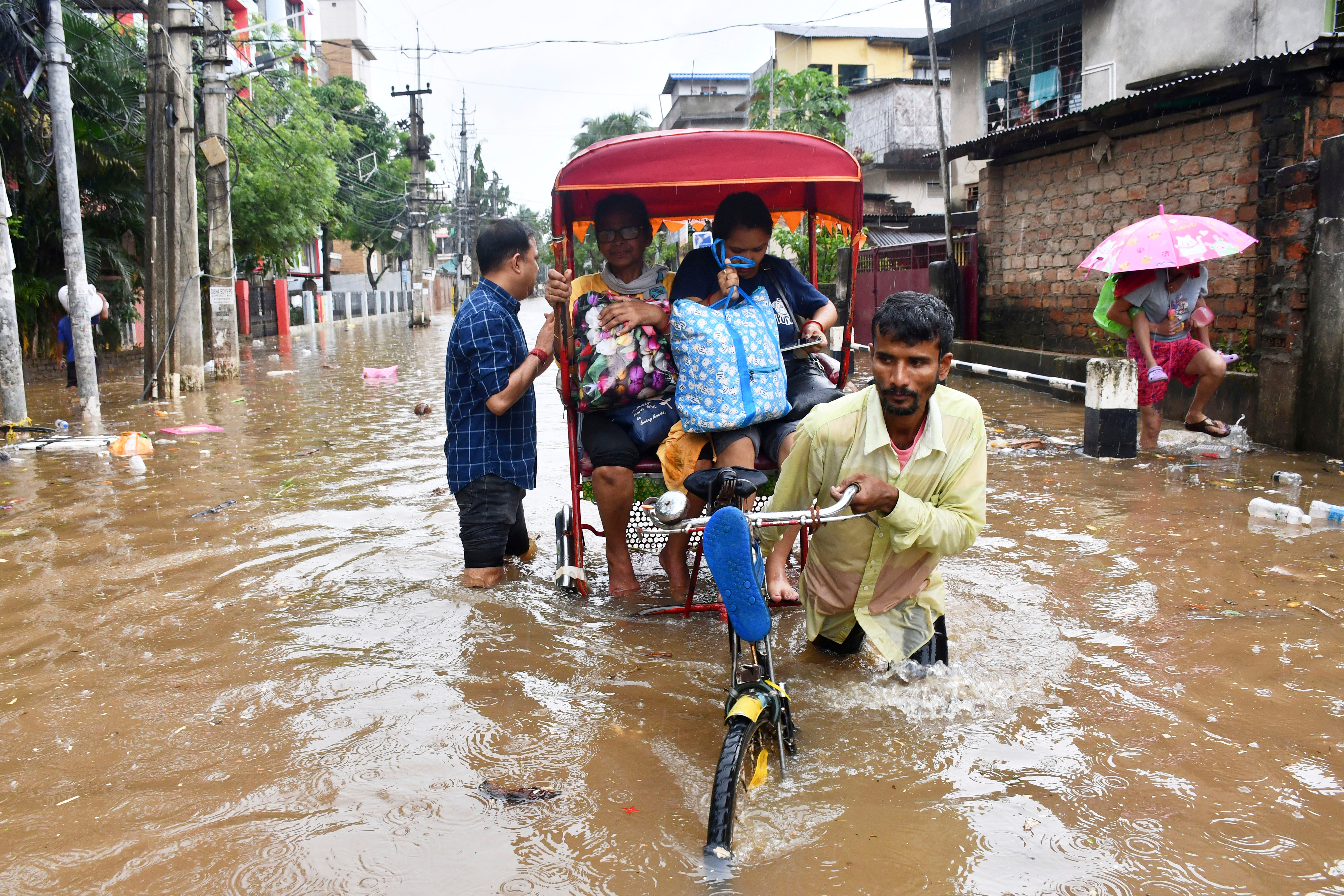 INDIA-INUNDACIONES