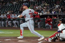 Nacionales anotan diez en la primera entrada y vencen 11-7 a los Diamondbacks