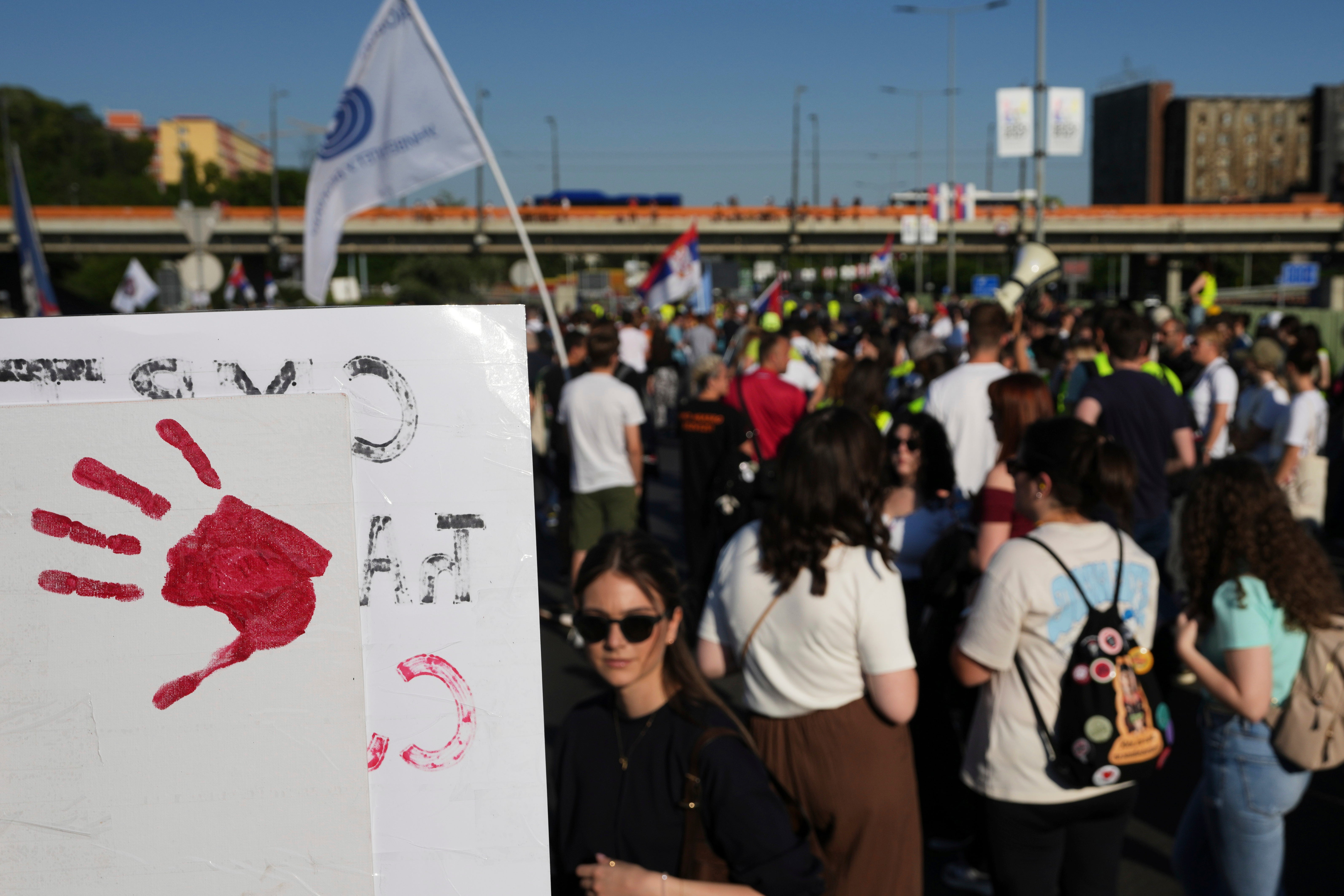 SERBIA PROTESTAS