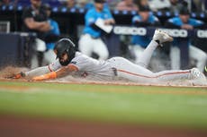Jonrón de tres carreras de Luis Matos impulsa a Gigantes a victoria 4-2 sobre Marlins