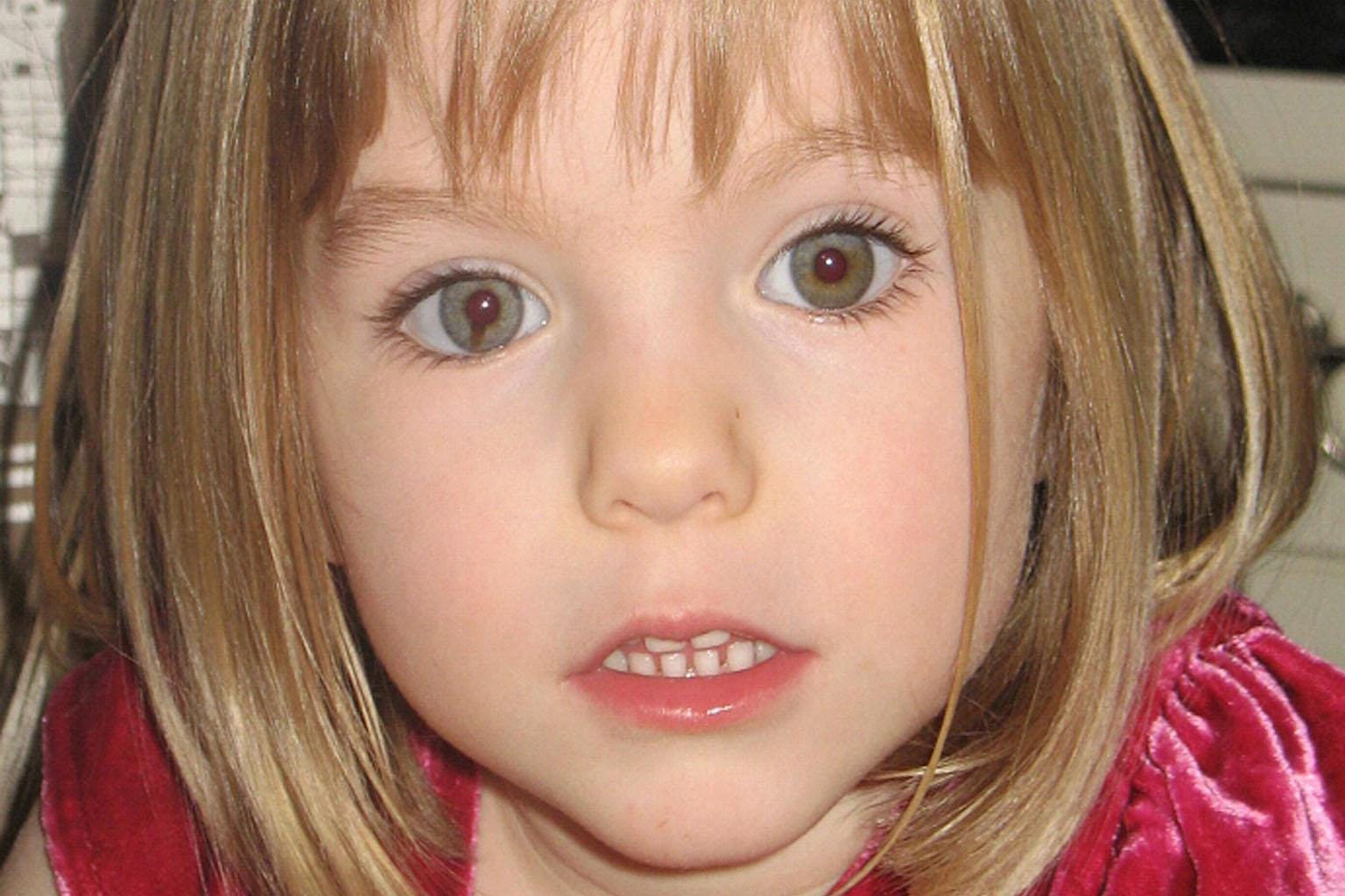Madeleine desapareció hace 18 años y no se supo más nada de ella desde entonces