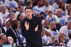 Mark Daigneault de Oklahoma City, sabe lo que se necesita para ganar títulos; su esposa tiene muchos