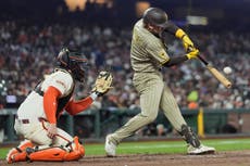 Un elevado de sacrificio de José Iglesias en la 10ma da triunfo 1-0 a Padres sobre Gigantes
