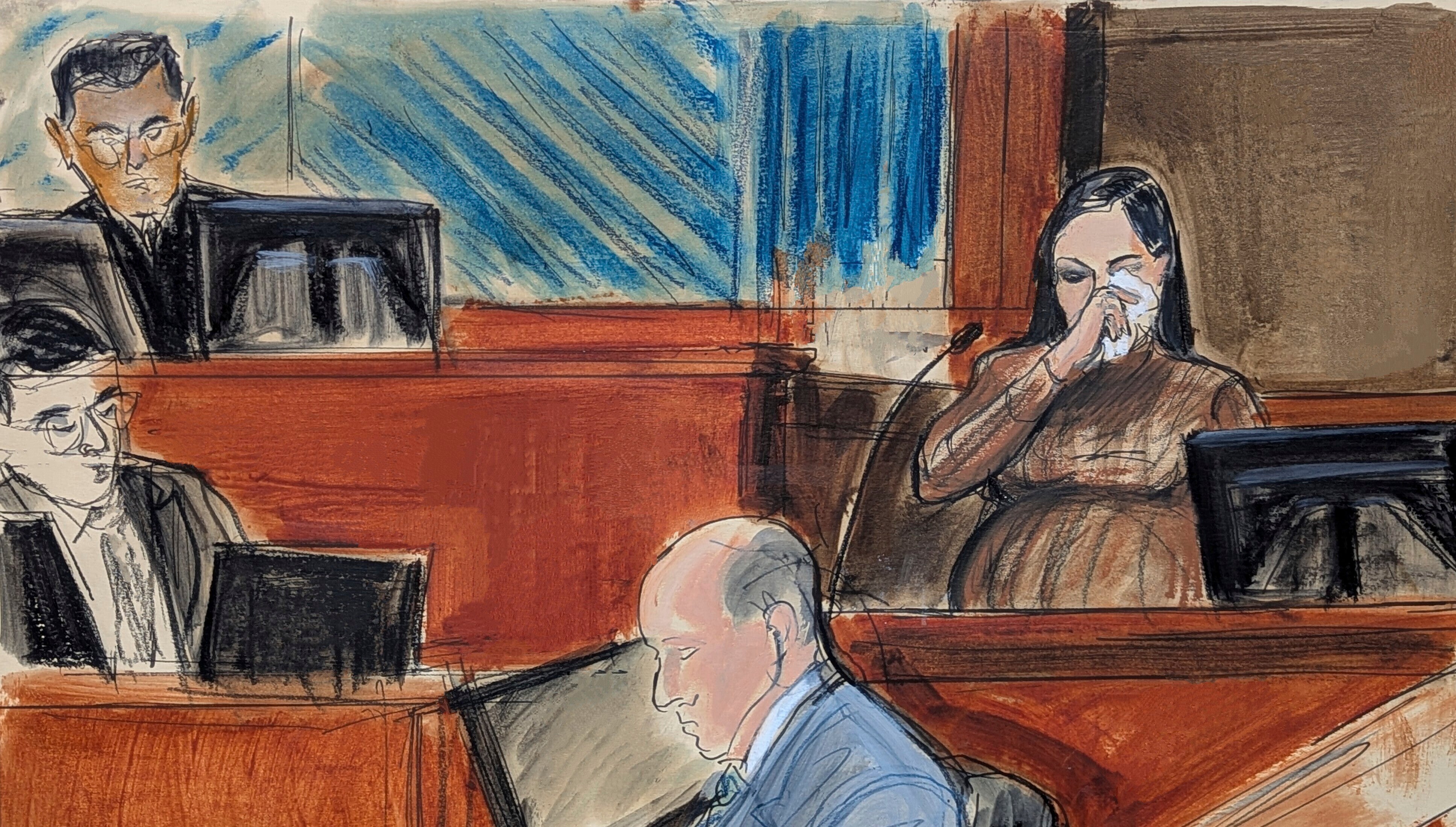 La exnovia de Combs, Cassie Ventura, testificó contra él estando embarazada de nueve meses.