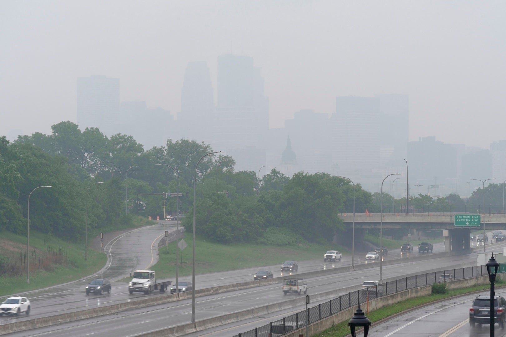 CANADÁ-INCENDIOS-CALIDAD DEL AIRE