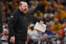 Knicks despiden al entrenador Tom Thibodeau tras perder las finales del Este, según fuente AP