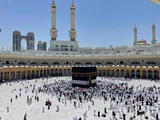 Más de 1,5 millones de peregrinos extranjeros llegan a Arabia Saudí para el Haj