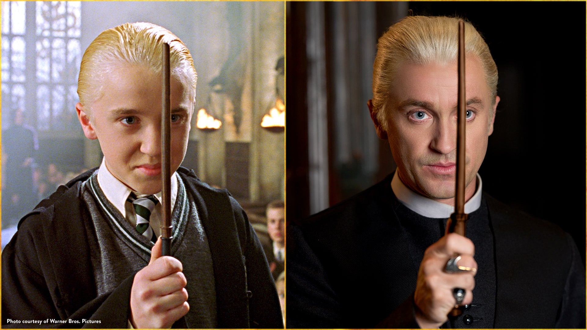 Tom Felton como Draco Malfoy