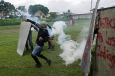 Protestas contra reforma a ley de seguridad social dejan heridos en provincia panameña de Darién