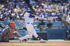 Conforto brilla, Dodgers remontan en la 8va y ganan 6-5 tras error defensivo de Mets