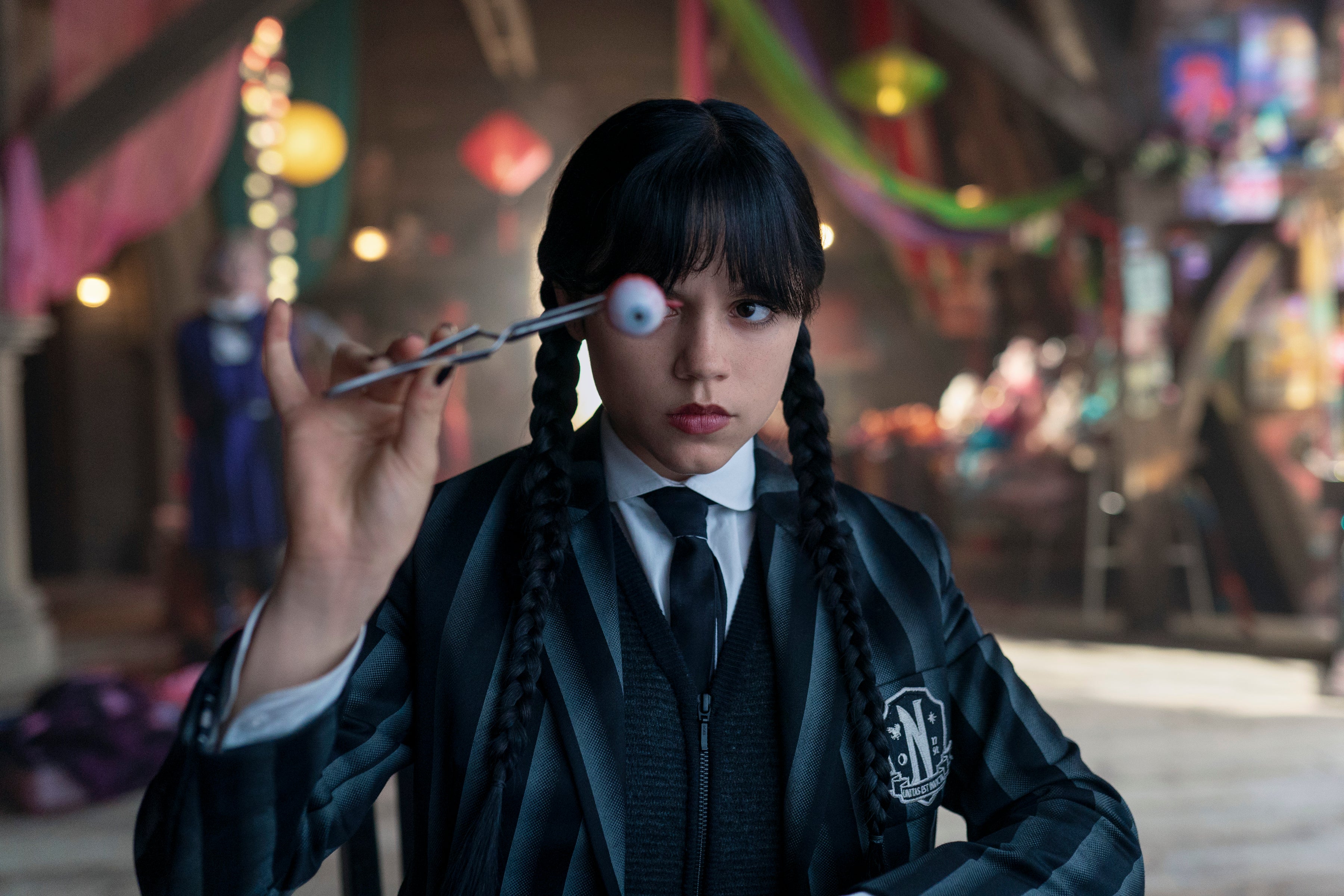Jenna Ortega en 'Merlina'