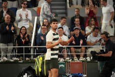 Abierto de Francia: Alcaraz avanza a la final tras retiro de Musetti en el cuarto set