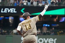 Manny Machado conecta otro jonrón y Padres vencen 2-0 a Cerveceros