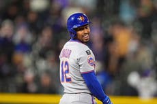 Lesionado, Lindor batea como emergente en la 9na y pega doble de 2 carreras; Mets vencen a Rockies