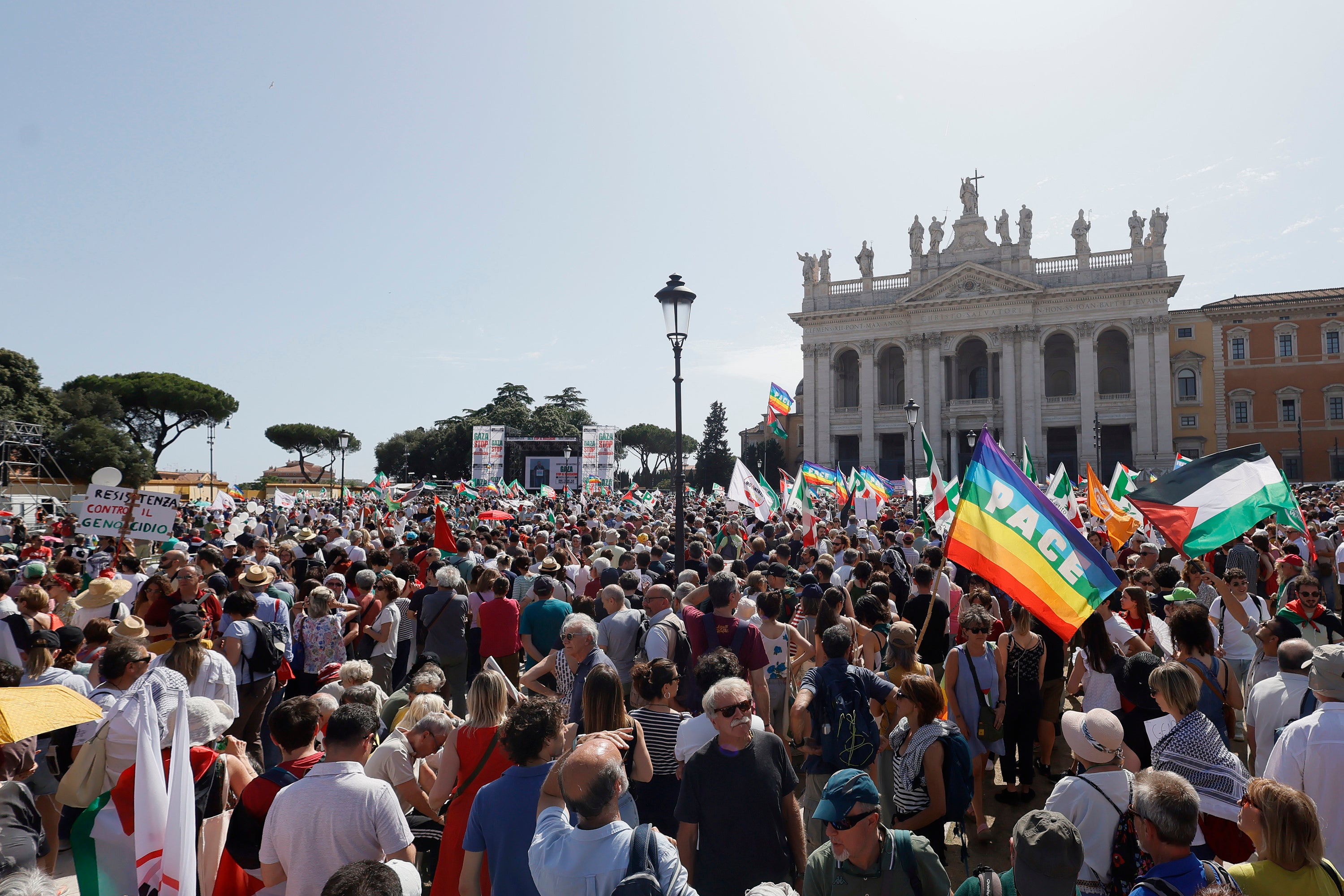 ITALIA-GAZA-MARCHA