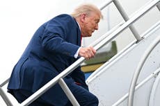 ¿Trump lleva una férula oculta? Aumentan los rumores tras su caída