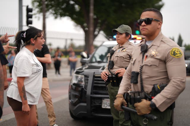 <p>LOS ÁNGELES-REDADAS MIGRATORIAS-FOTOS</p>