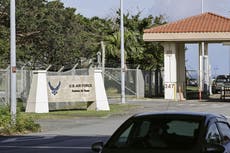 Una explosión en base aérea de EEUU en el sur de Japón hiere a 4 soldados japoneses