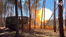 Ucrania dice que Rusia lanzó el mayor bombardeo nocturno de drones de la guerra