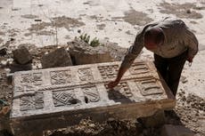 Contratista descubre complejo de tumbas bizantinas bajo casa destruida en Siria