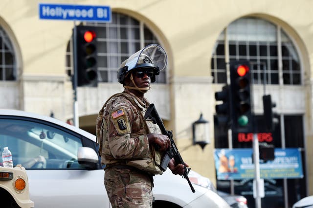 LOS ANGELES-PROTESTAS-GUARDIA NACIONAL