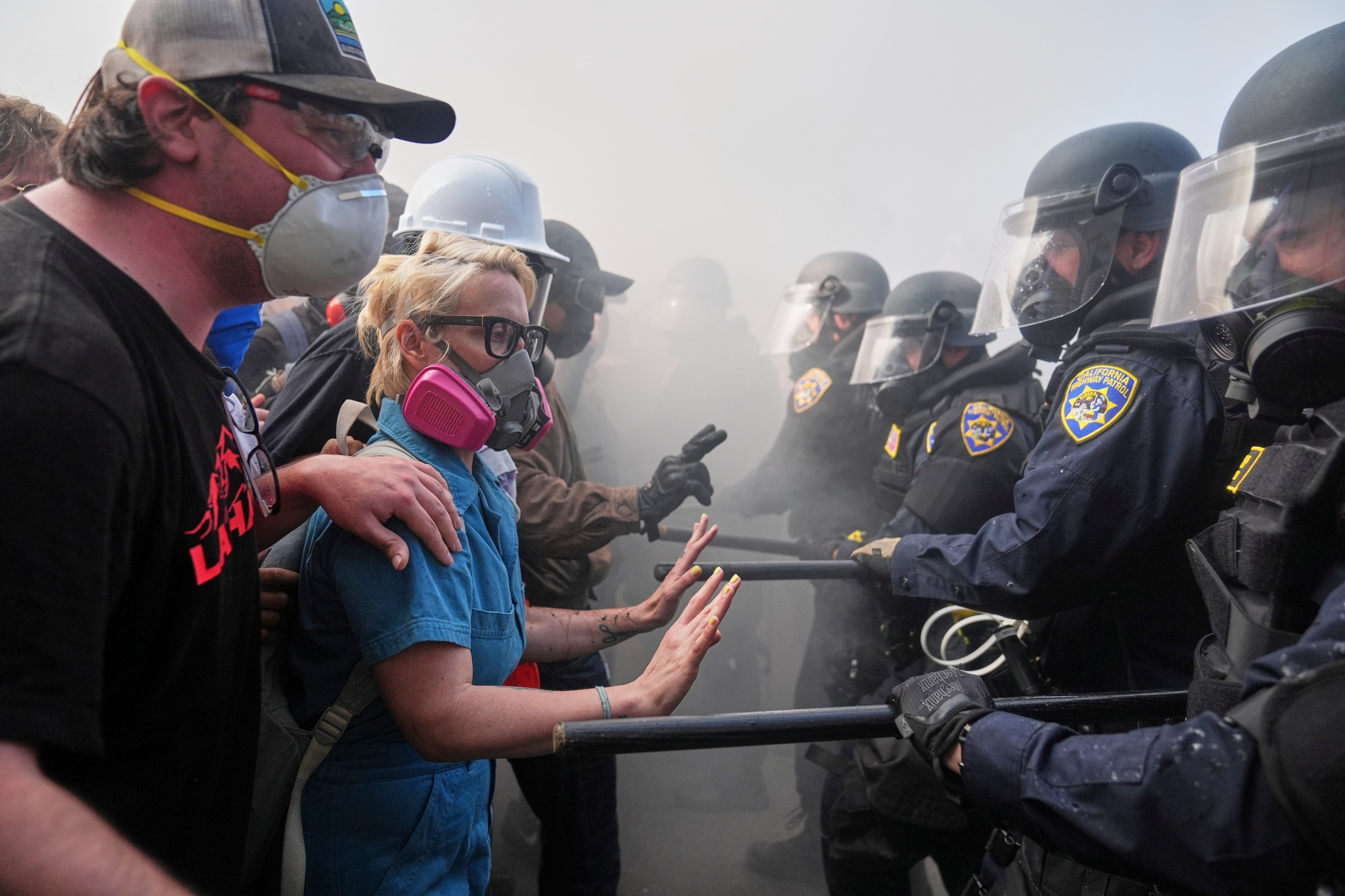 LOS ÁNGELES-PROTESTAS-MARINES