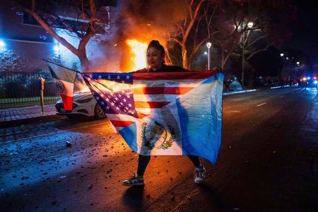 LOS ÁNGELES-PROTESTAS
