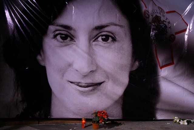 MALTA PERIODISTA ASESINADA
