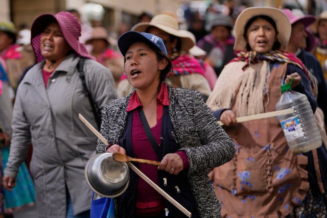 BOLIVIA-PROTESTAS