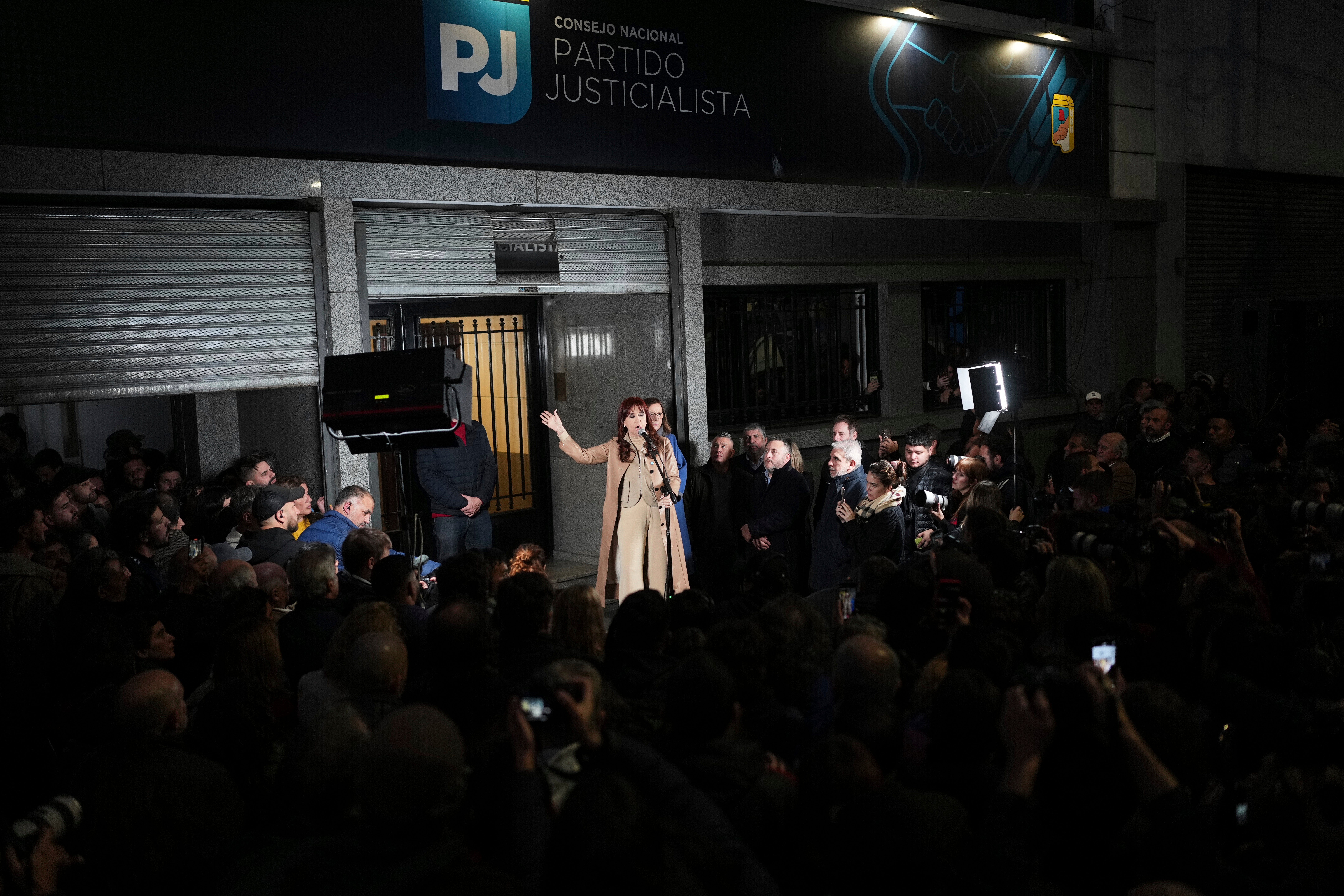 ARGENTINA-EXPRESIDENTA CONDENADA